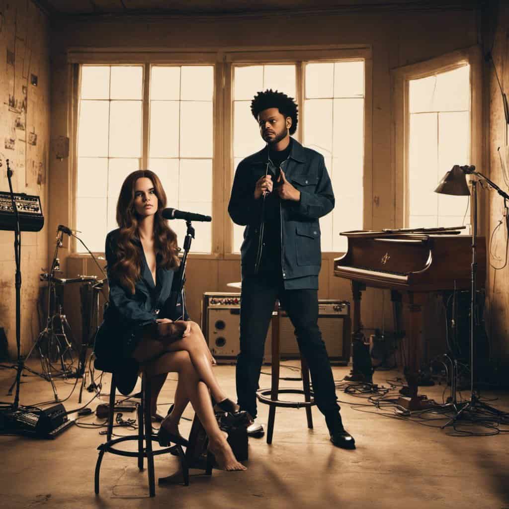 lana del rey and the weeknd